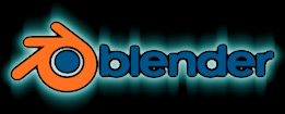 Glow style banner for Blender dot org